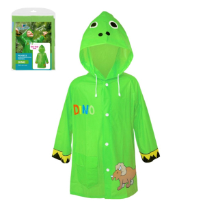 Płaszcz przeciwdeszczowy dziecięcy DINO 110-140cm RAVI